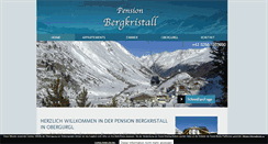 Desktop Screenshot of bergkristall-obergurgl.at